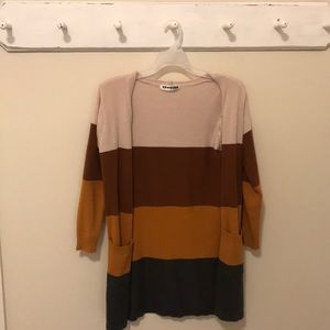 Striped Sweater - Longe Sleeve - Size M